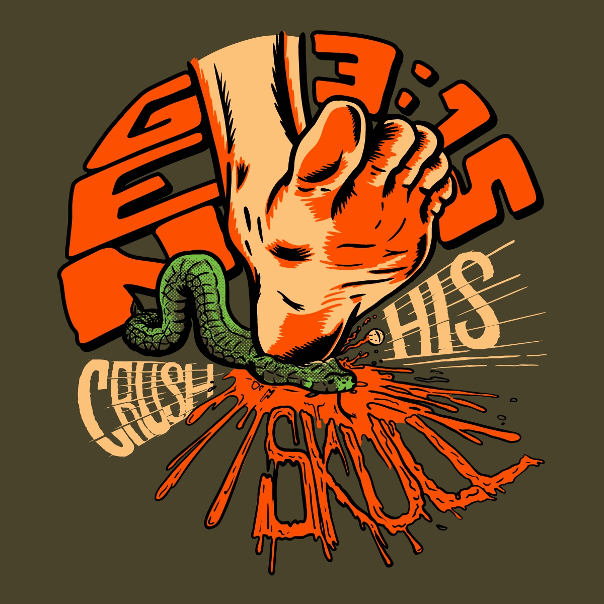 Crush His Skull
